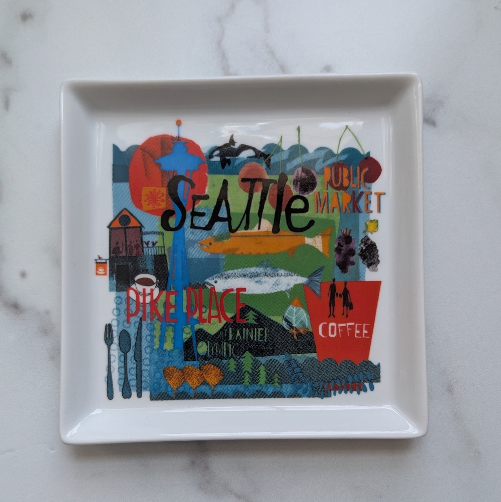 Crate & Barrel Road Trip Plates - 6